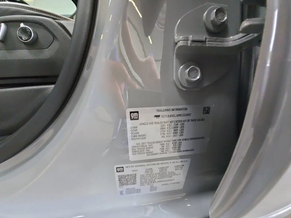 Certified Used 2024 Thunderstorm Gray GMC AT4X image 25