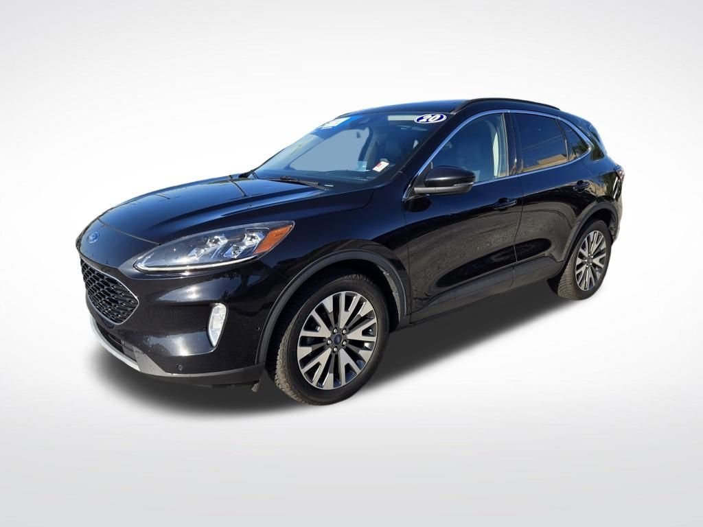 Used 2020 Black Ford Titanium image 7