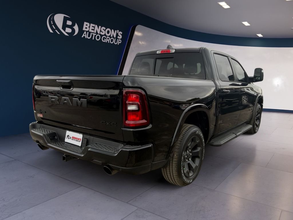 New 2026 Diamond Black Crystal Pearl-Coat Exterior Paint RAM Big Horn/Lone Star image 5