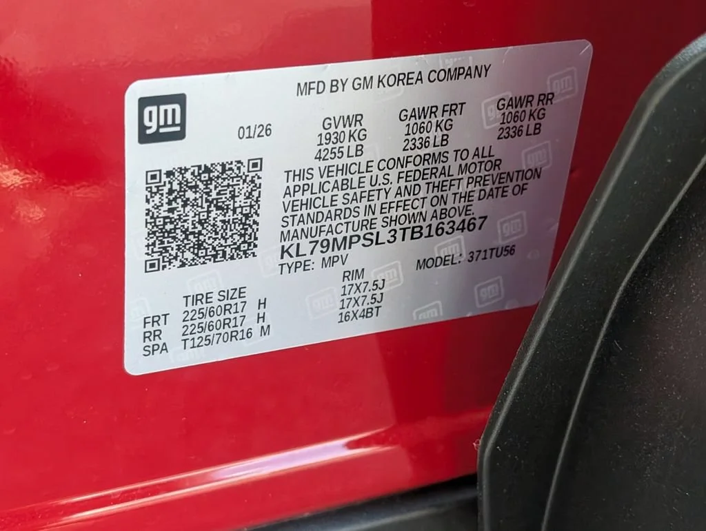 New 2026 Apex Red Chevrolet LT image 12