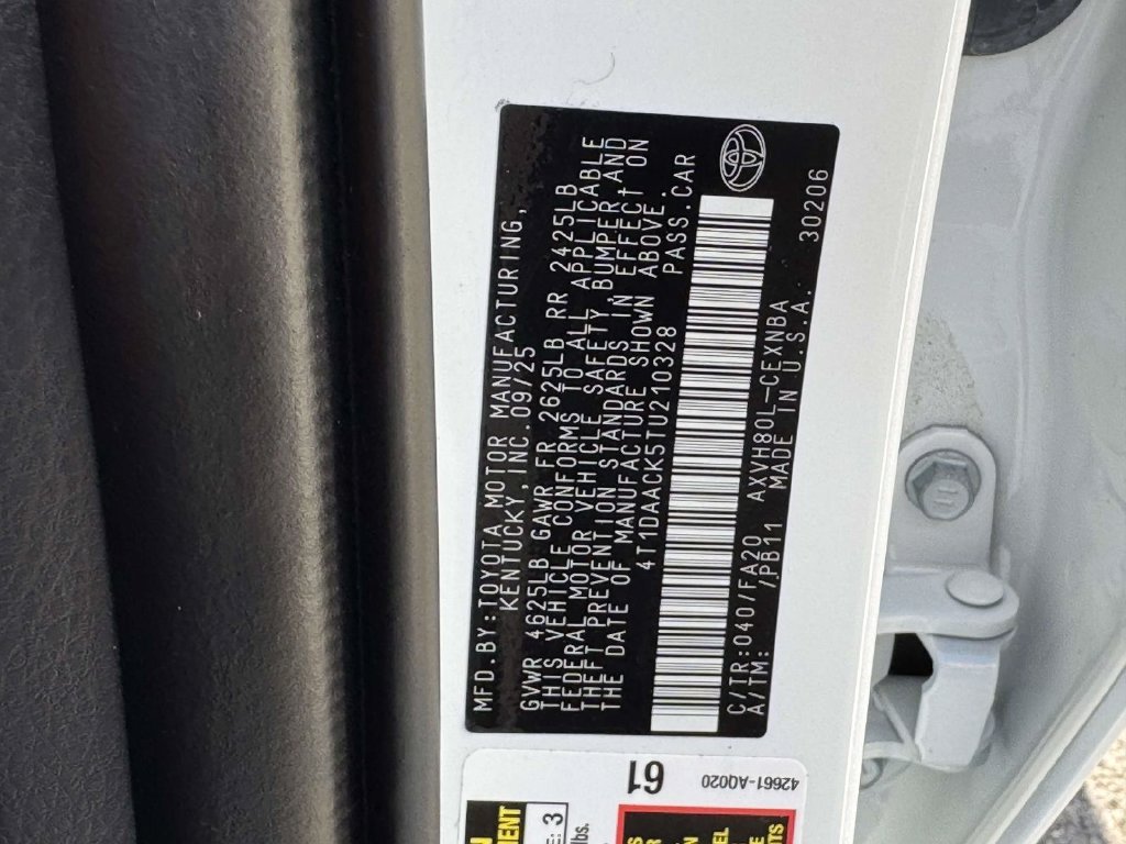 Used 2026 White Toyota LE image 28