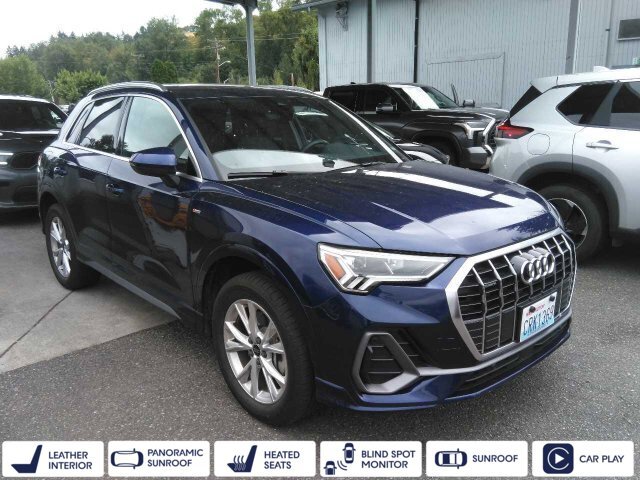 Used 2025 Navarra Blue Metallic Audi Premium image 1