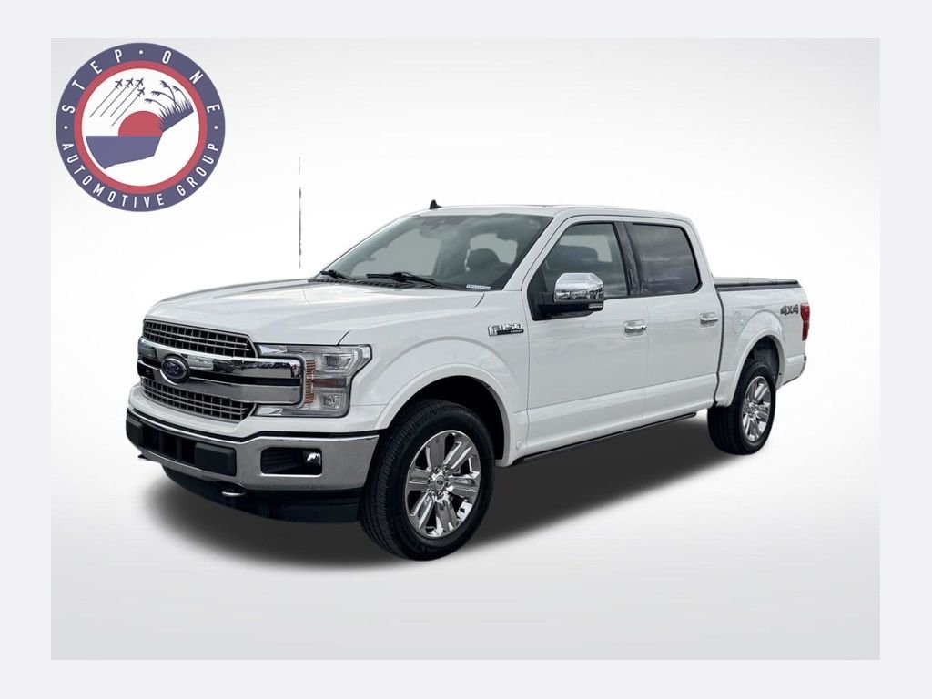 Used 2020 White Ford Lariat image 1