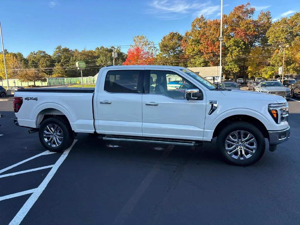 Used 2026 White Metallic Ford Lariat image 2