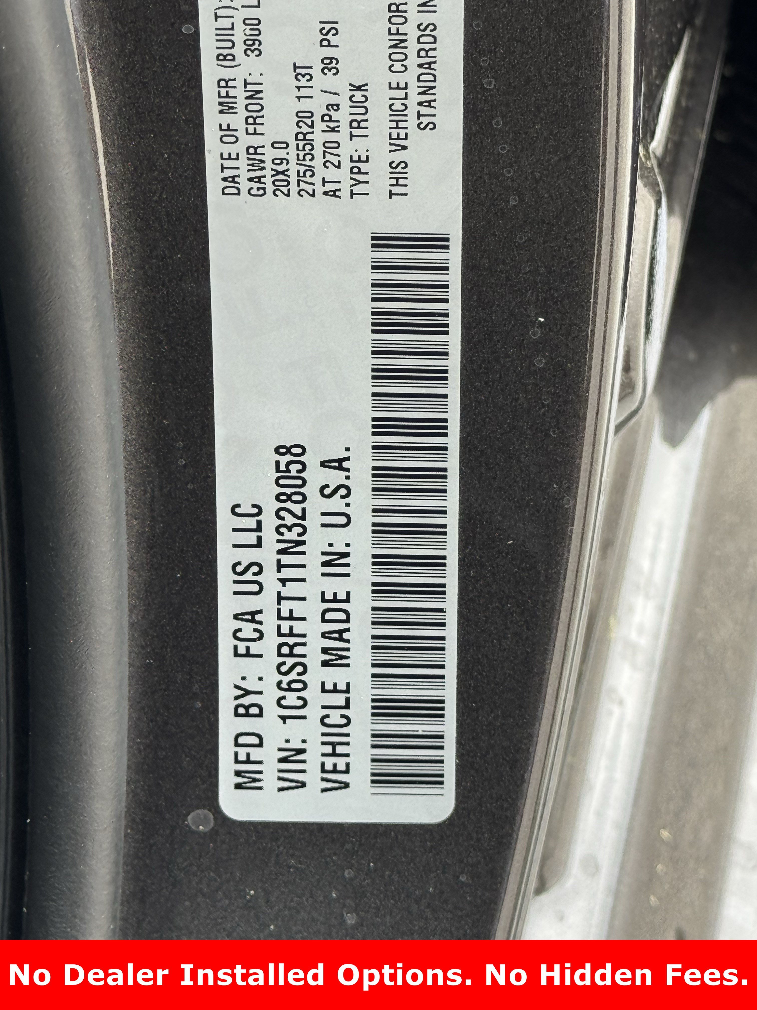 New 2026 Granite Crystal Metallic Clear-Coat Exterior Paint RAM Lone Star image 21