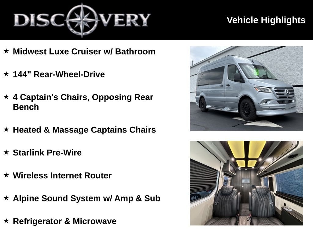 New 2026 White Mercedes-Benz Midwest Luxe Cruiser image 2