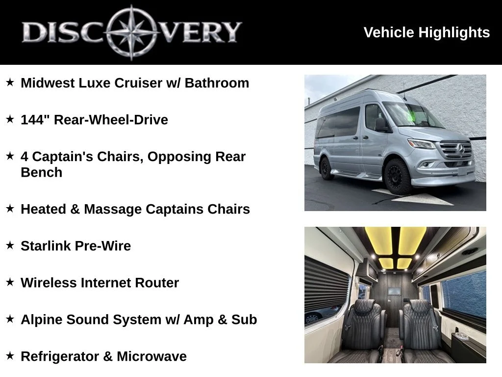 New 2026 White Mercedes-Benz Midwest Luxe Cruiser image 2