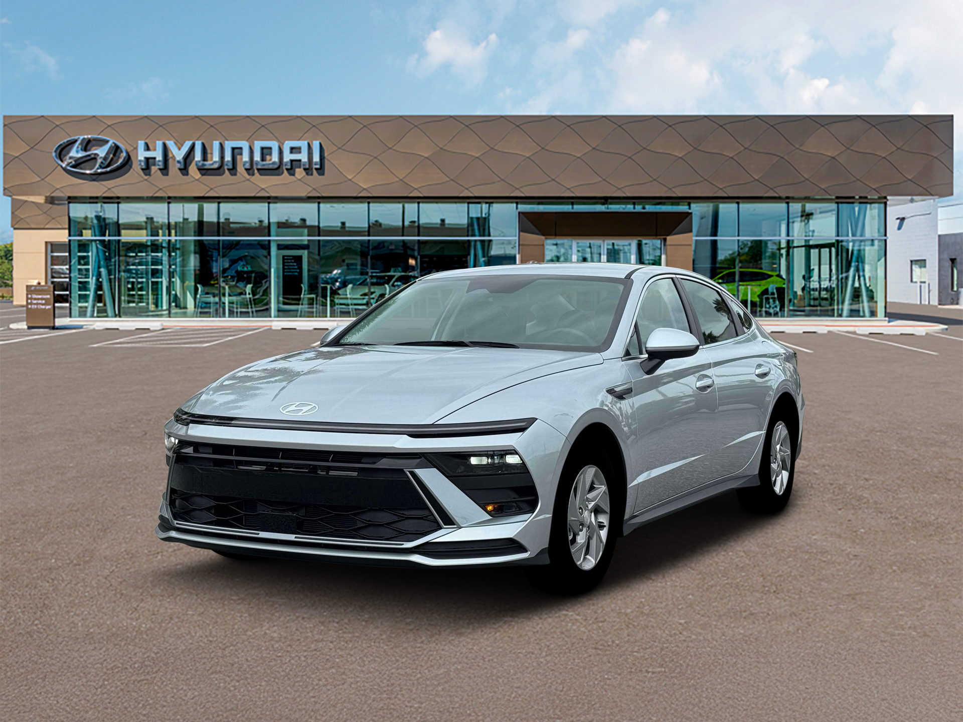 New 2026 Silver Hyundai SE image 1