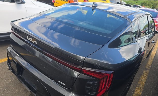 Used 2025 Interstellar Gray Kia GT-Line image 3