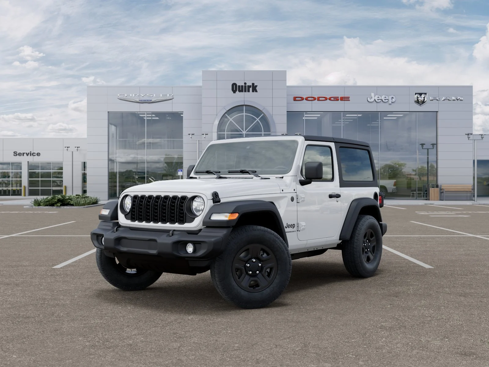 New 2026 Bright White Clearcoat Jeep Sport image 27
