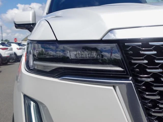 Used 2024 White Cadillac Premium Luxury image 3
