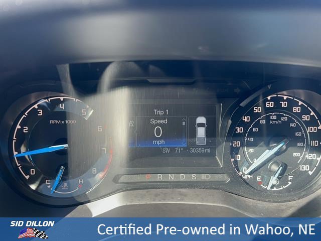 Used 2023 Carbonized Gray Metallic Ford LARIAT image 11