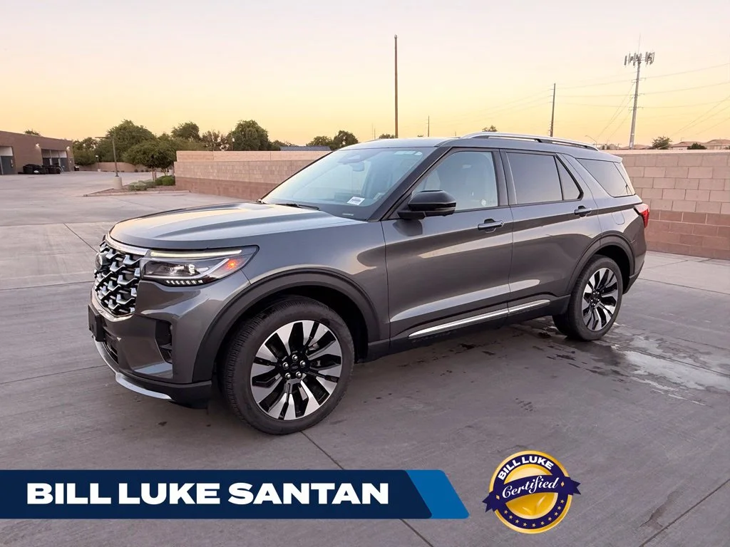Certified Used 2025 Gray Ford Platinum image 1