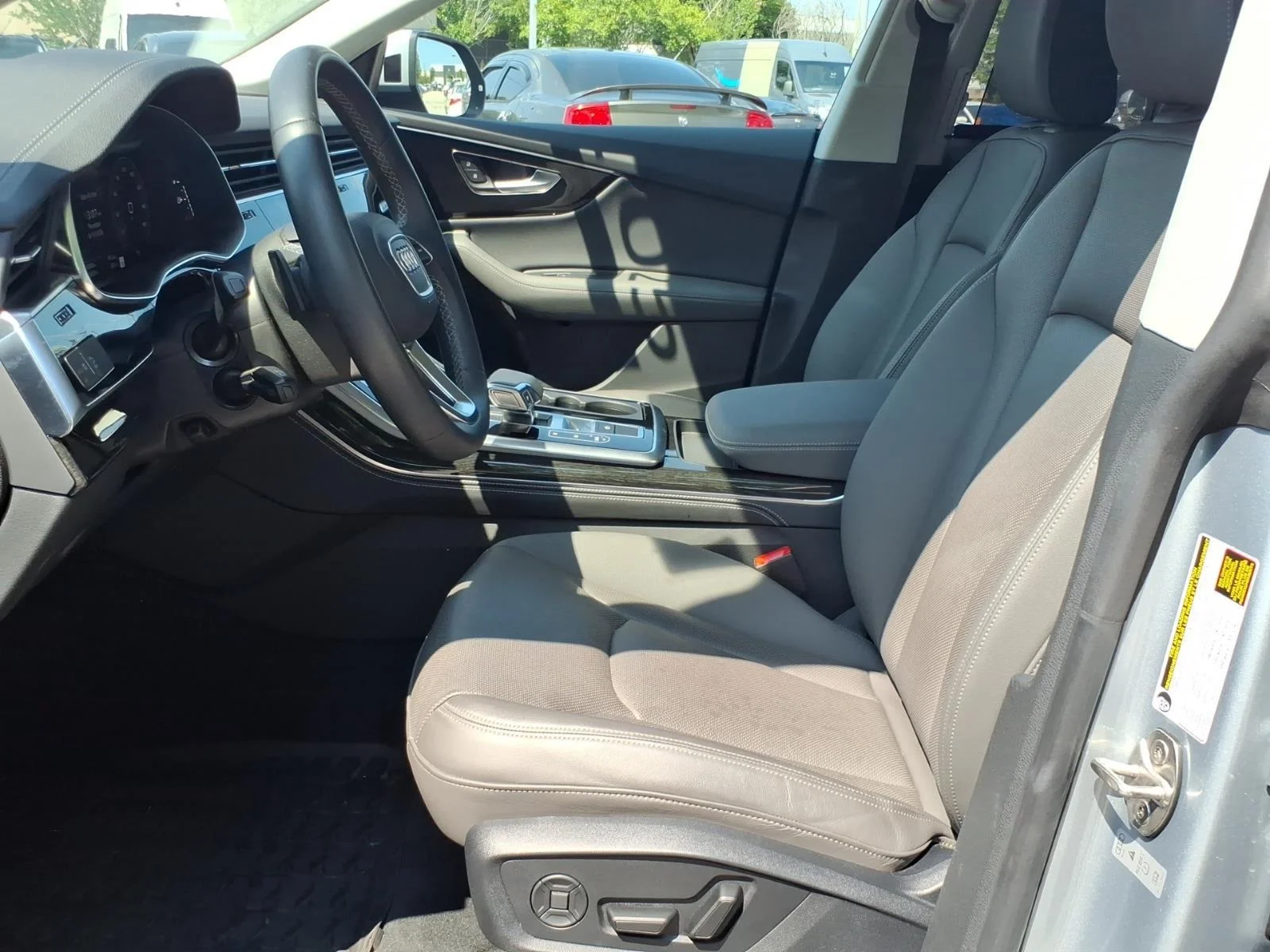 Used 2025 Satellite Silver Metallic Audi Premium Plus image 12