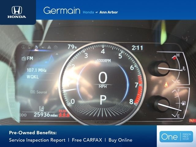 Used 2023 Matador Red Mica Lexus 350 image 26
