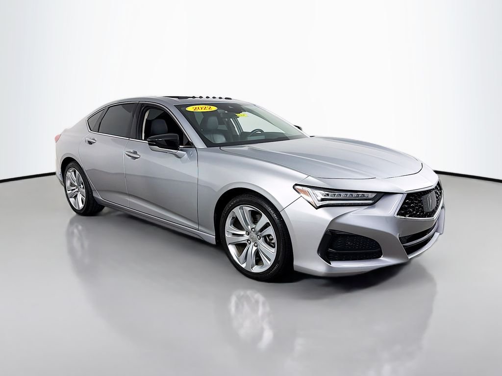 Used 2022 Lunar Silver Metallic Acura w/Technology Package image 1