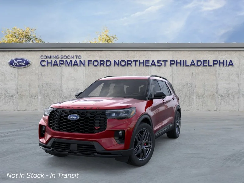 New 2026 Rapid Red Metallic Tinted Clearcoat Ford ST image 2