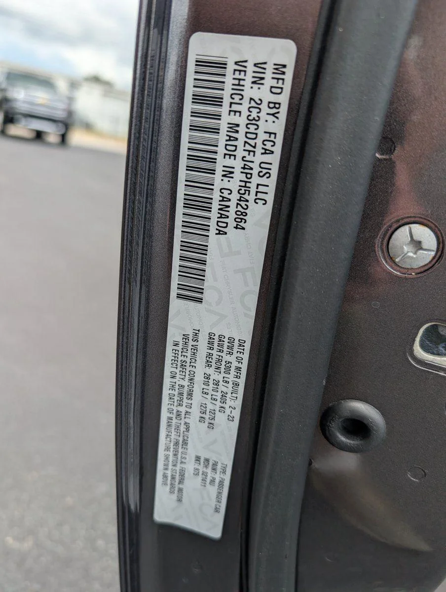 Used 2023 gray Dodge R/T Scat Pack image 12