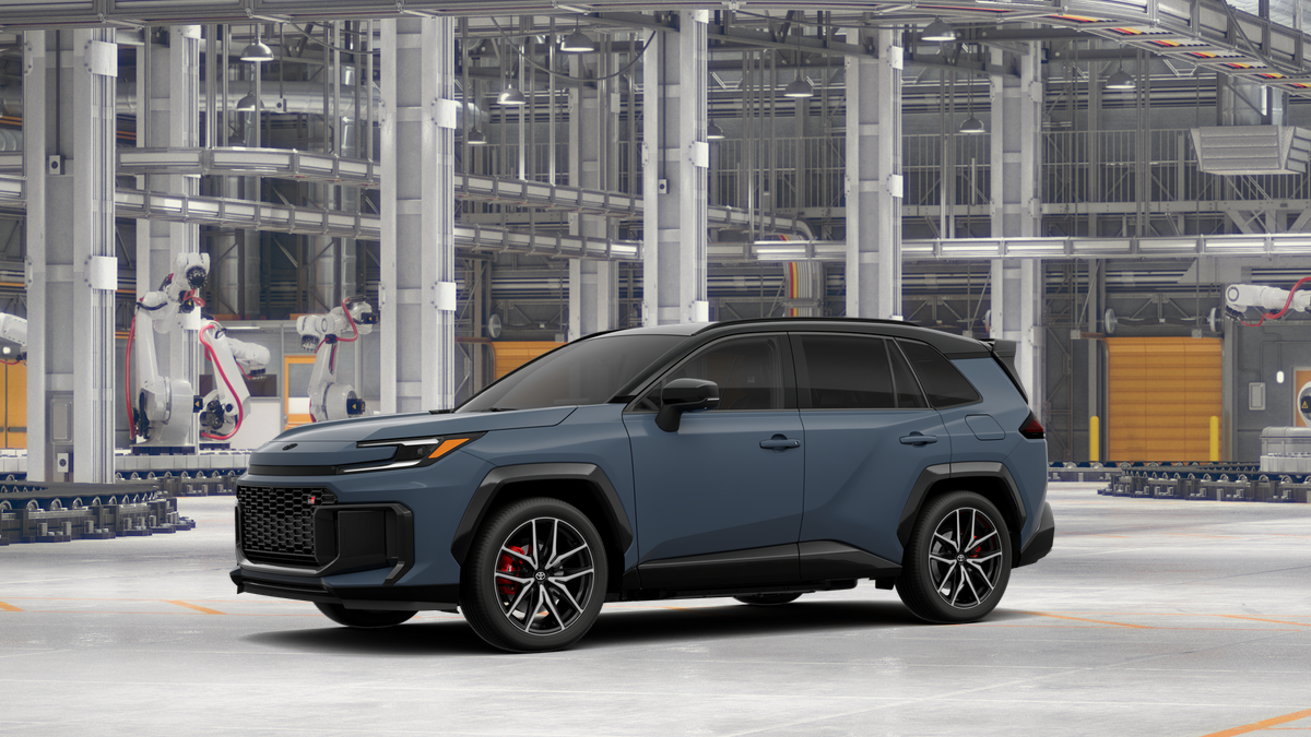 New 2026 Storm Cloud with Midnight Black Metallic roof Toyota GR SPORT image 2