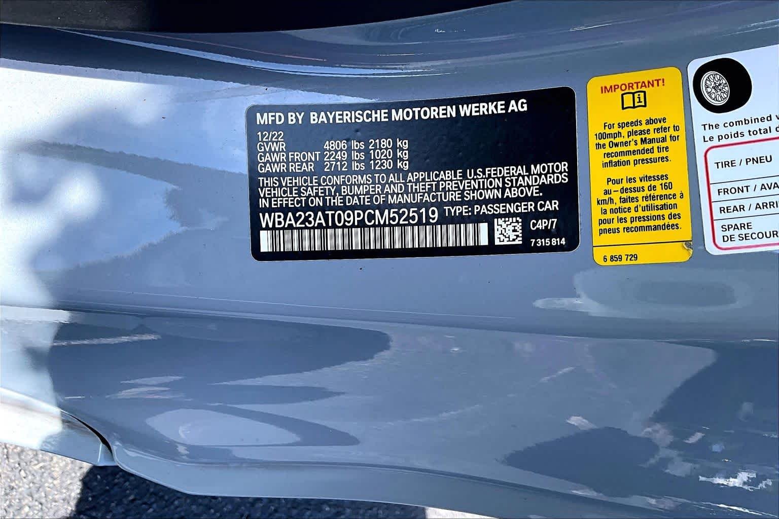 Certified Used 2023 Brooklyn Grey Metallic BMW 430i image 31