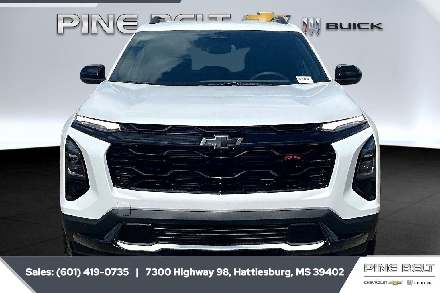 New 2026 Polar White Tricoat Chevrolet RS image 3