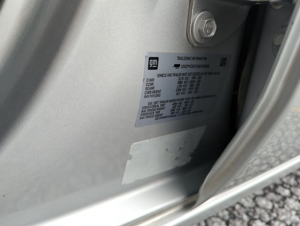 Used 2021 Silver Chevrolet Custom Trail Boss image 35