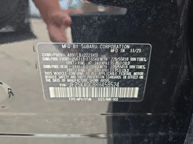 Used 2024 Black Subaru Sport image 30