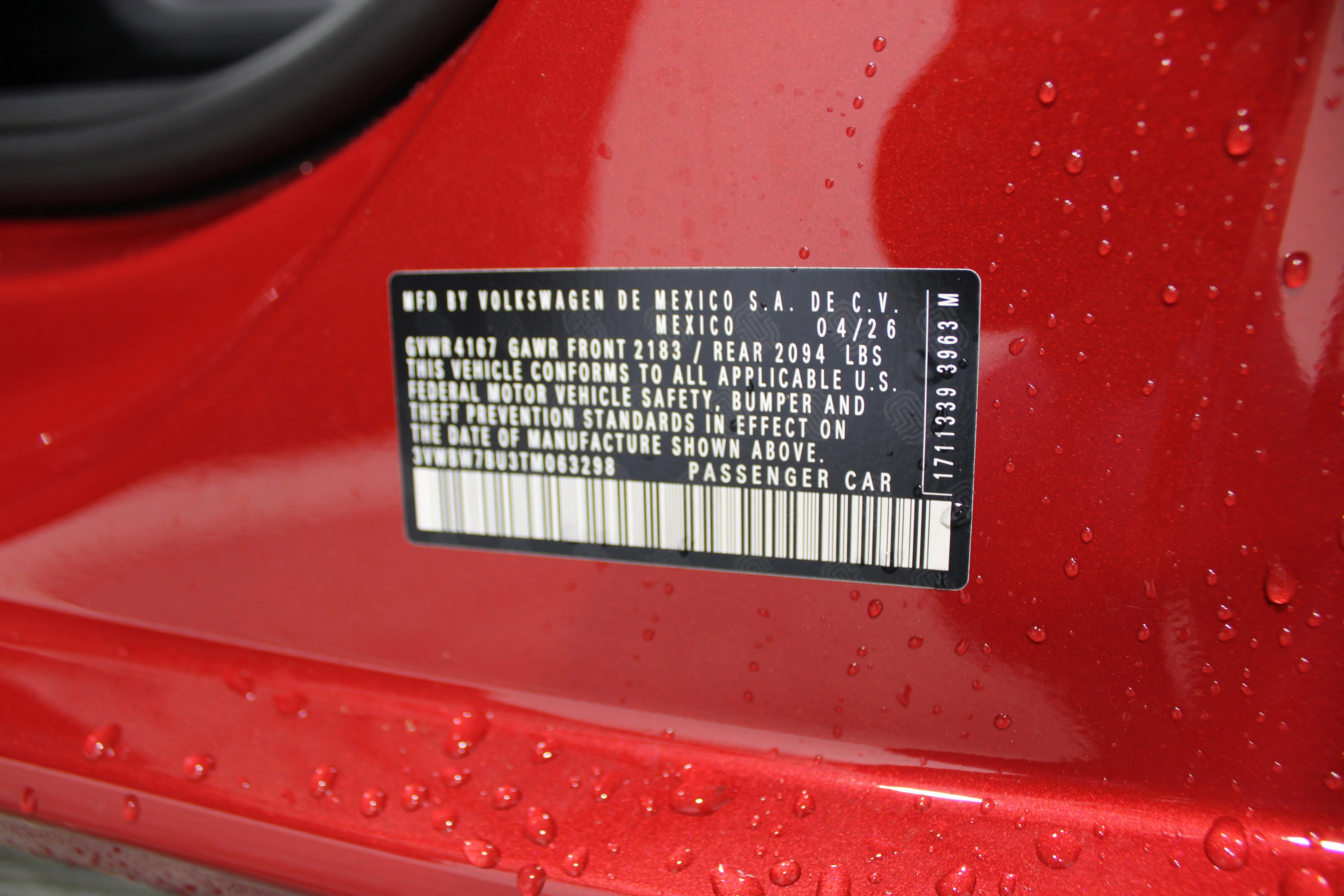New 2026 Kings Red Metallic Volkswagen 1.5T Sport image 36