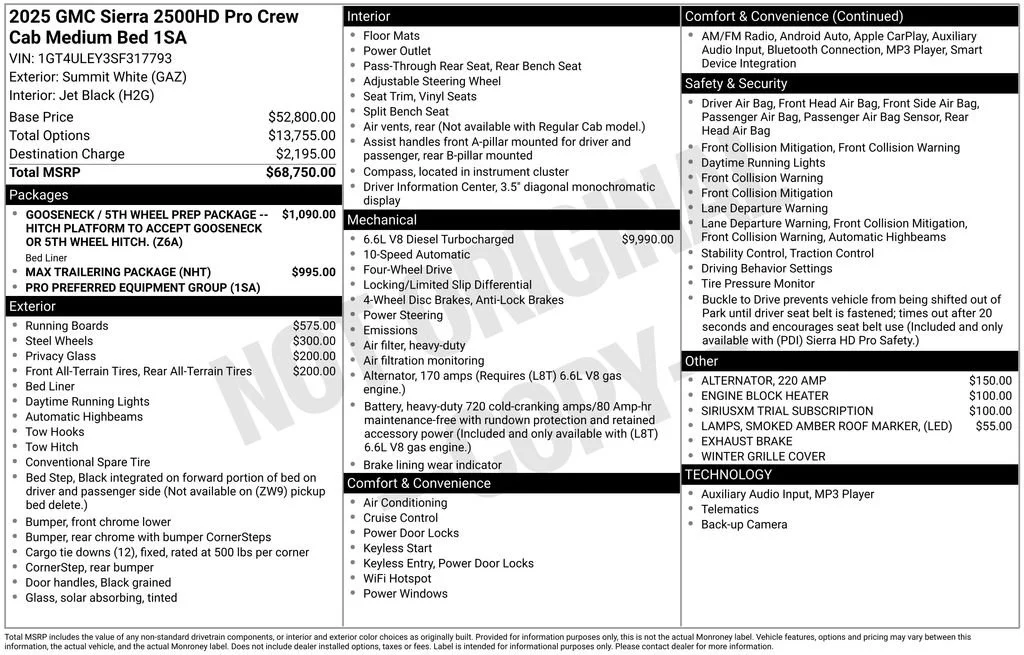 2025 GMC Sierra 2500HD Pro - Photo 17