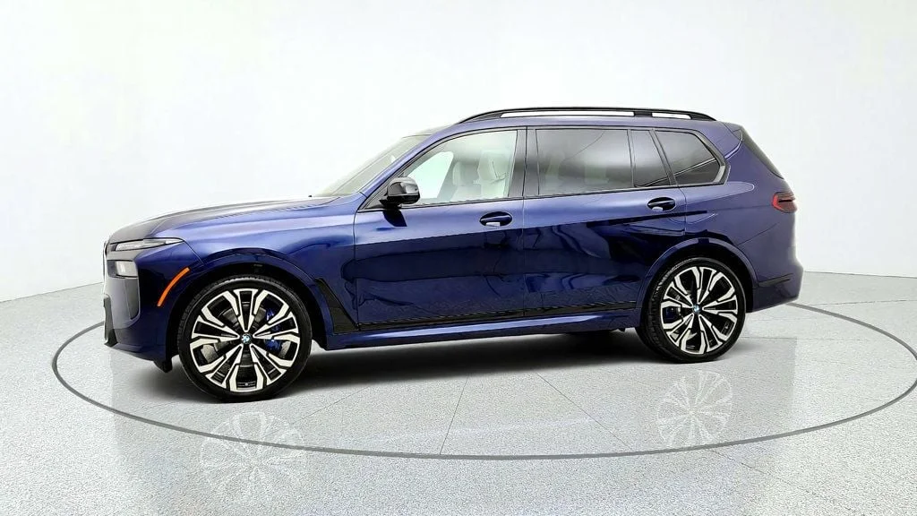 Used 2024 Tanzanite Blue II Metallic BMW M60i Sports Activity Vehicle image 8