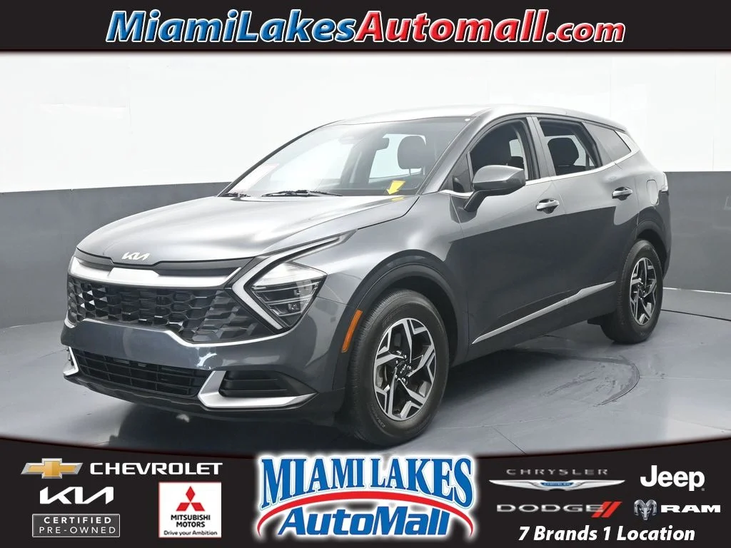 Used 2024 Gravity Gray Kia LX image 1