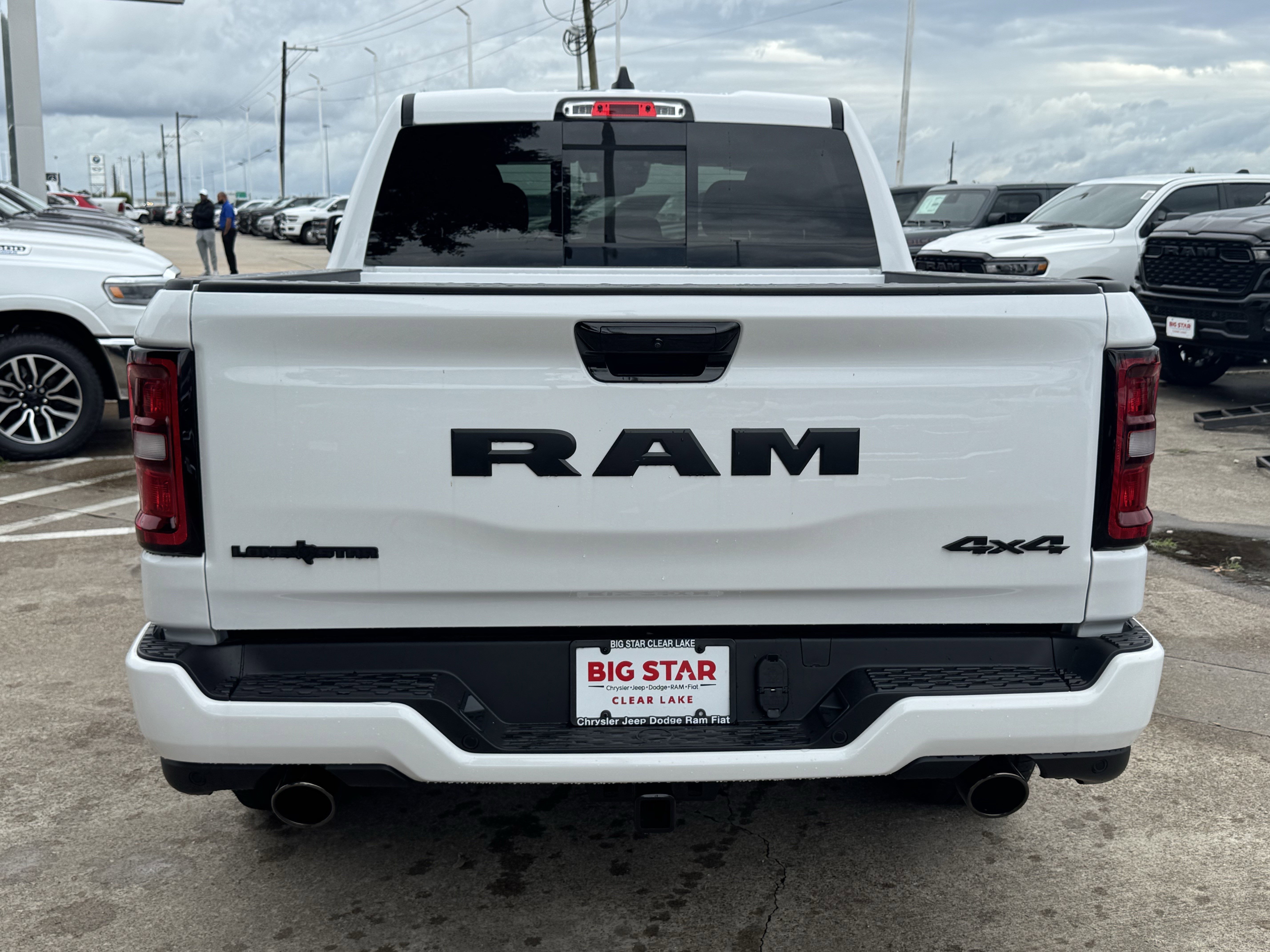 New 2026 Bright White Clear-Coat Exterior Paint RAM Lone Star image 8