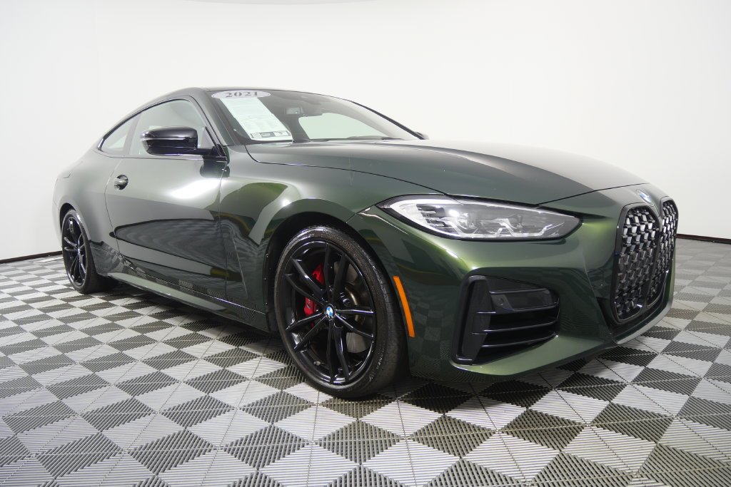 Used 2021 San Remo Green Metallic BMW M440i xDrive image 2