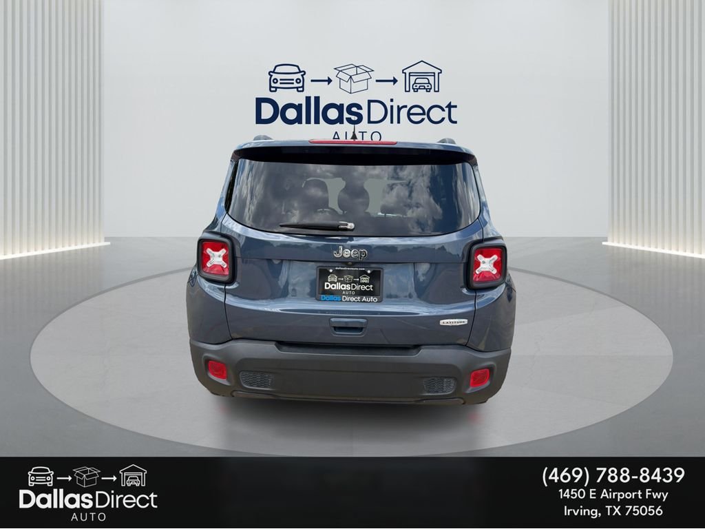 Used 2020 Slate Blue Pearlcoat Jeep Latitude image 7