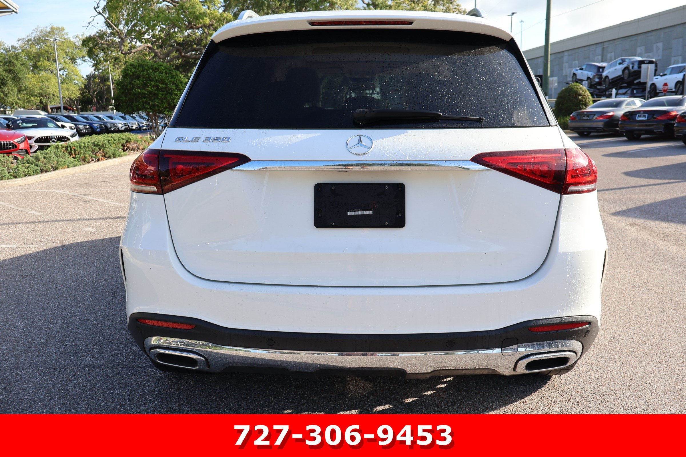 Certified Used 2021 Polar White Mercedes-Benz GLE 350 image 7