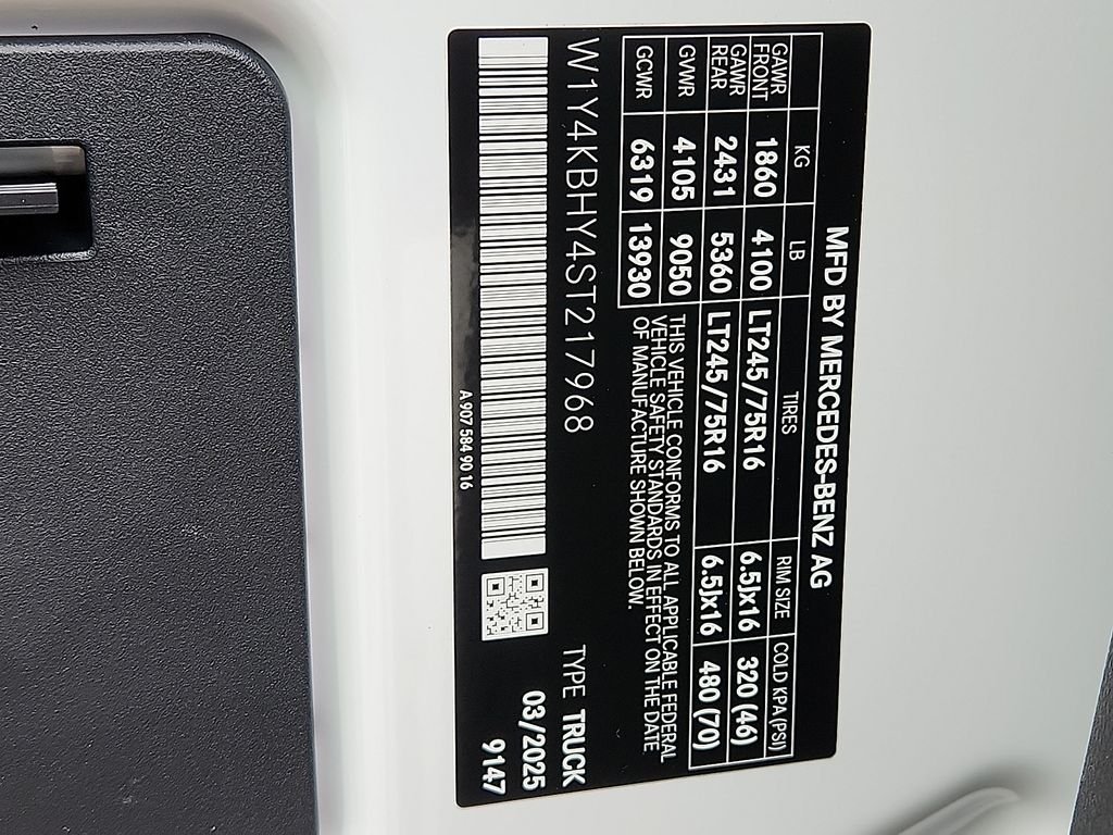 2025 Mercedes-Benz Sprinter Cargo Van Base - Photo 15