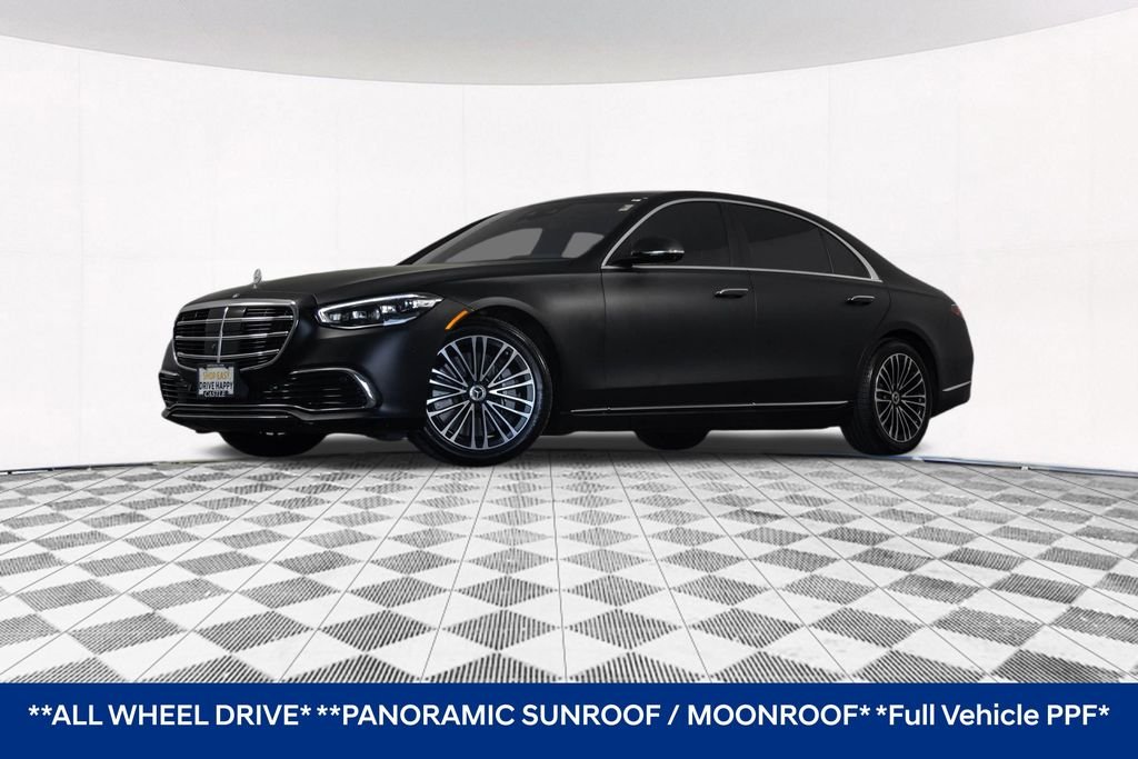 Used 2022 Black Mercedes-Benz S 580 image 2