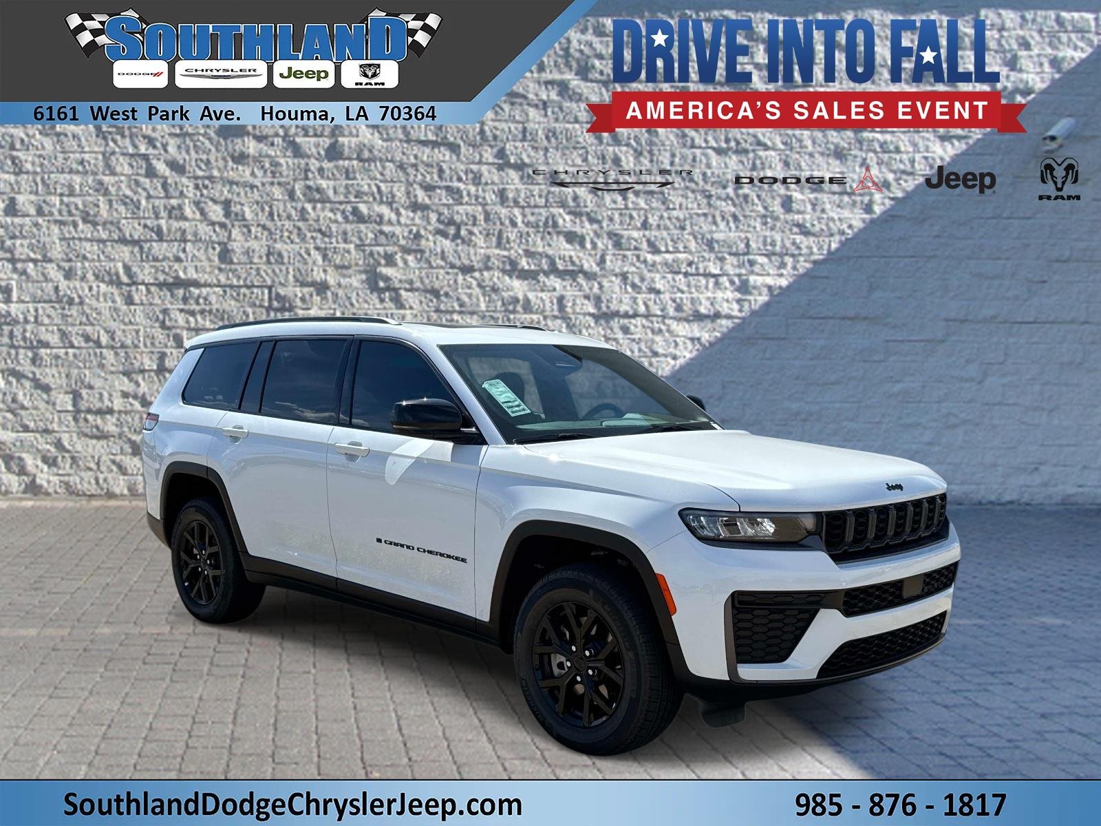 New 2026 Bright White Clear-Coat Exterior Paint Jeep Laredo Altitude image 1