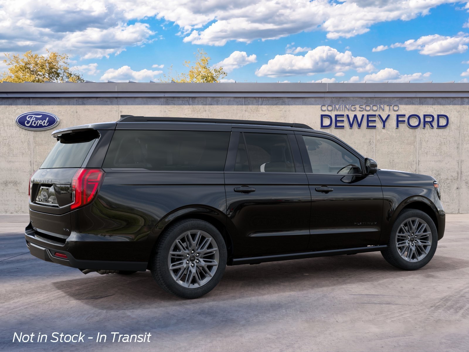 New 2027 Agate Black Metallic Ford Platinum image 6
