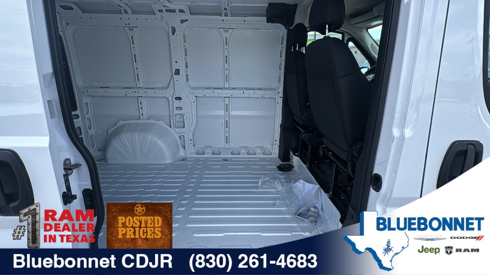 New 2026 Bright White Clear-Coat Exterior Paint RAM Tradesman image 14