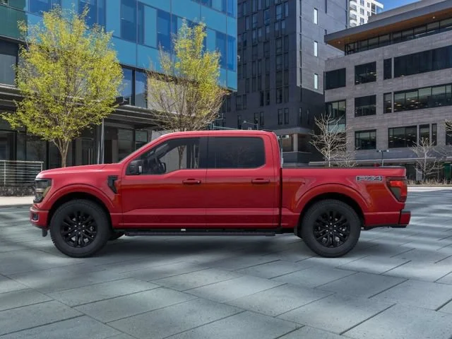 New 2026 Ruby Red Metallic Tinted Clearcoat Ford XLT image 3