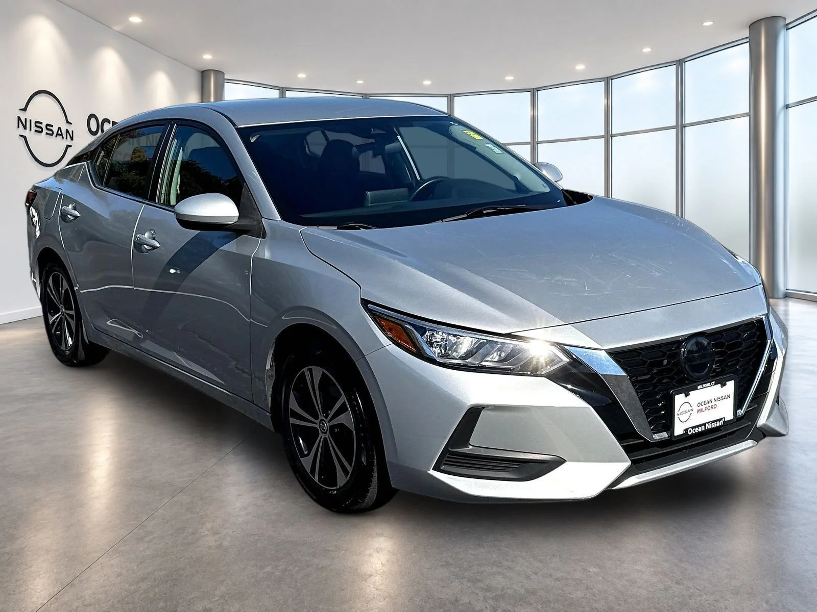 Certified Used 2023 Brilliant Silver Metallic Nissan SV image 3