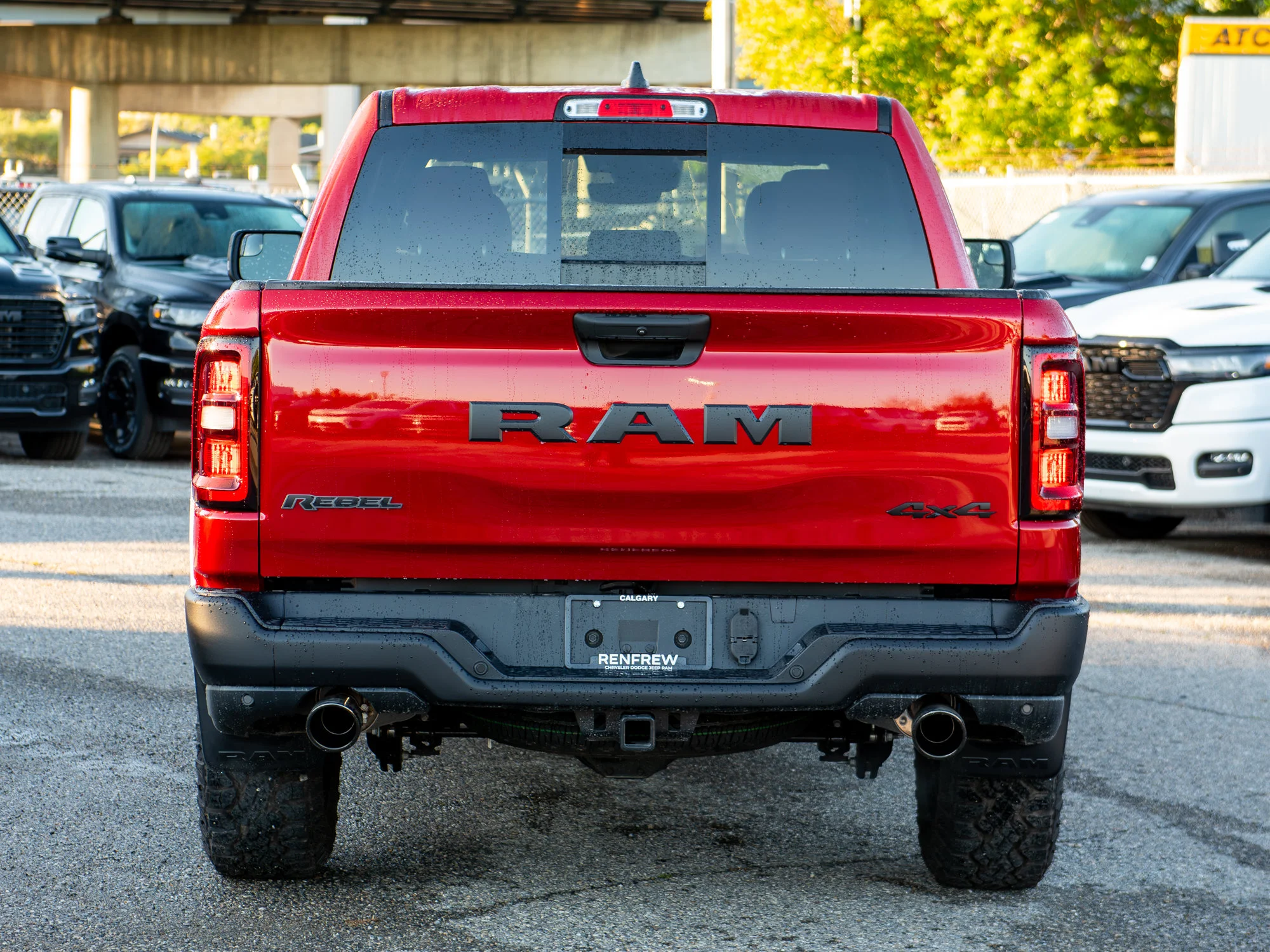 New 2026 Red RAM Rebel* Crew Cab 4x4, 33 Inch A/T Tires, Heated Seats/Wheel, Nav, Alpine Audio image 6