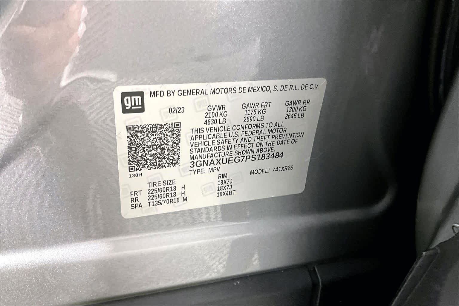 Used 2023 Sterling Gray Metallic Chevrolet LT image 34