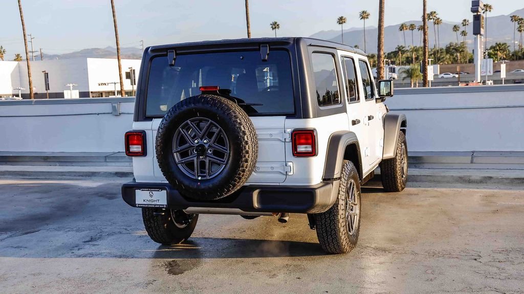 New 2026 Bright White Clearcoat Jeep Sport S image 9