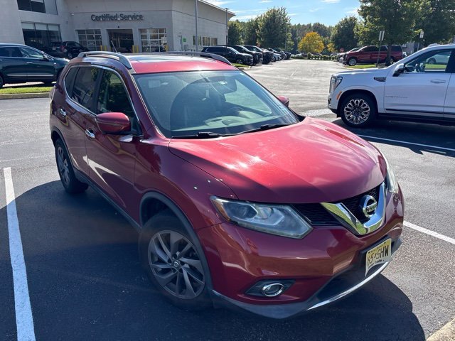 Used 2016 Nissan Rogue SL with VIN 5N1AT2MV8GC777155 for sale in Mount Laurel Township, NJ