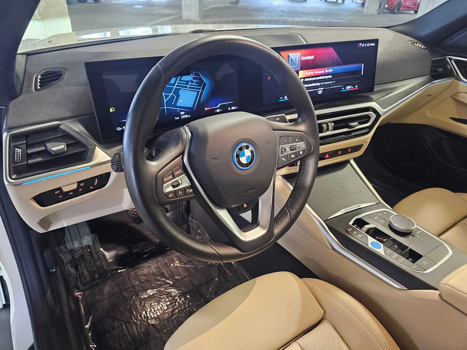 Certified Used 2023 Mineral White Metallic BMW eDrive40 image 2