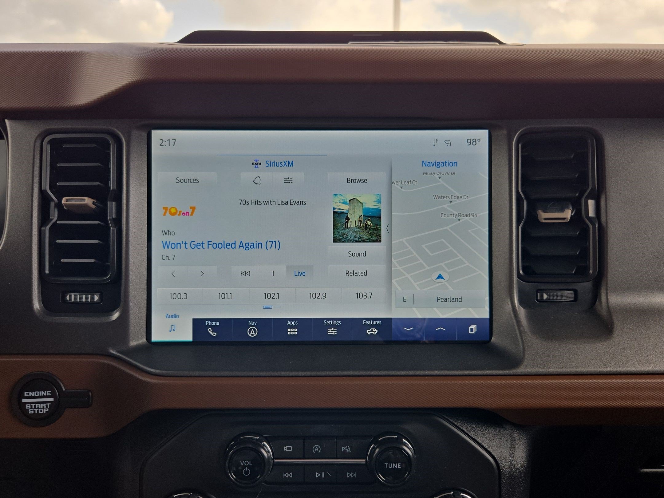 Used 2024 Blue Ford Outer Banks image 19