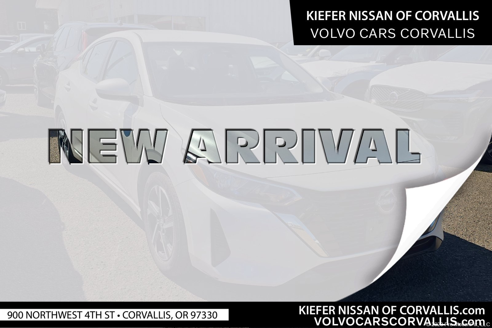 Used 2024 Aspen White Tricoat Nissan SV image 1