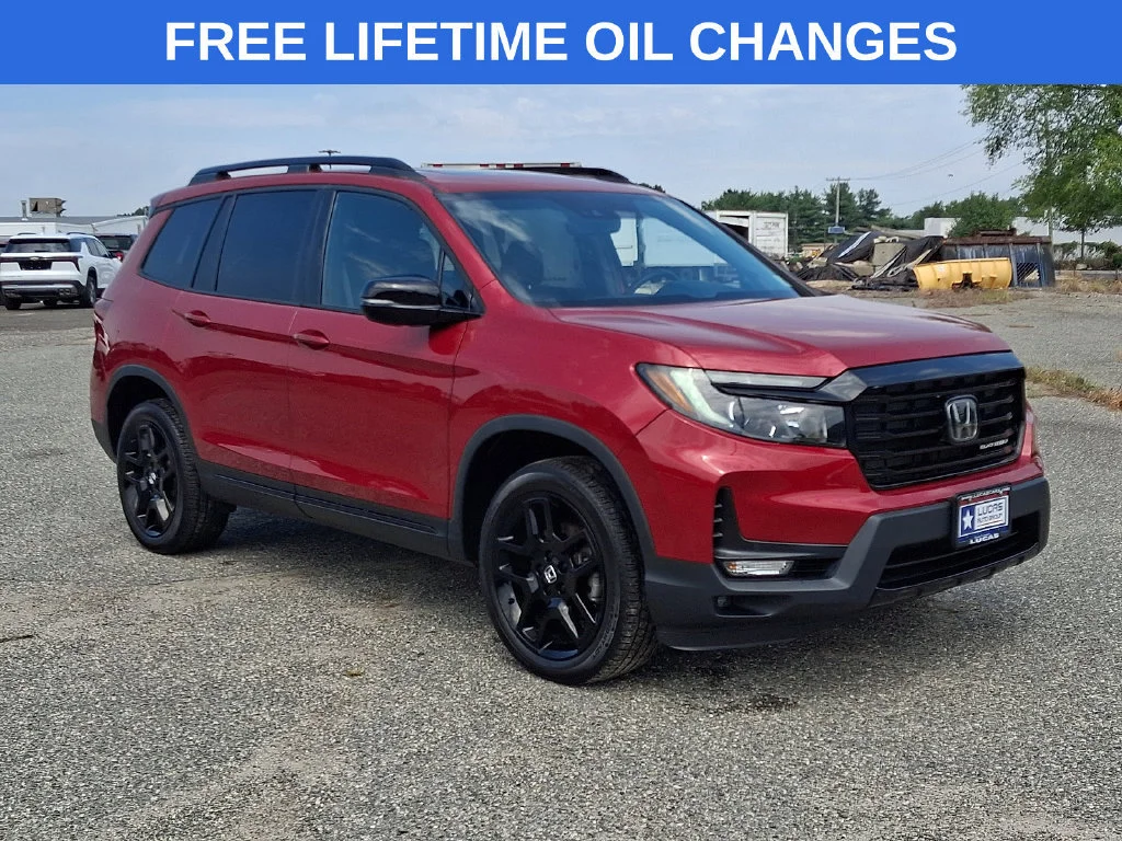 Used 2024 Red Honda AWD Black image 1